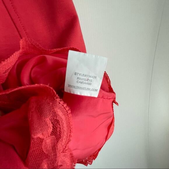 Trina Turk Kenzie dress coral sheath dress sz Small - Picture 8 of 12